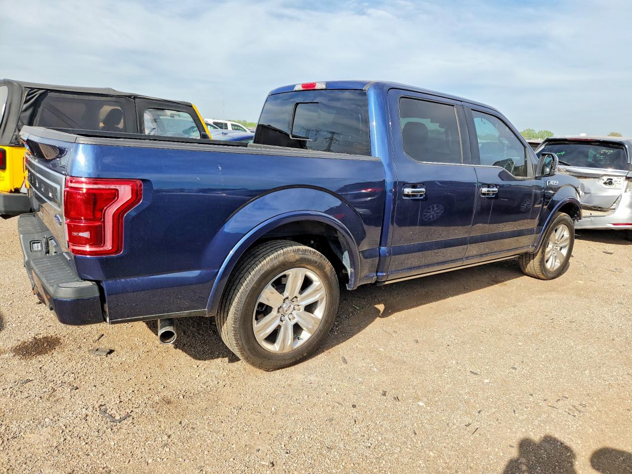 2015 Ford F150 Supercrew Blue vin: 1FTEW1CF8FFA79028