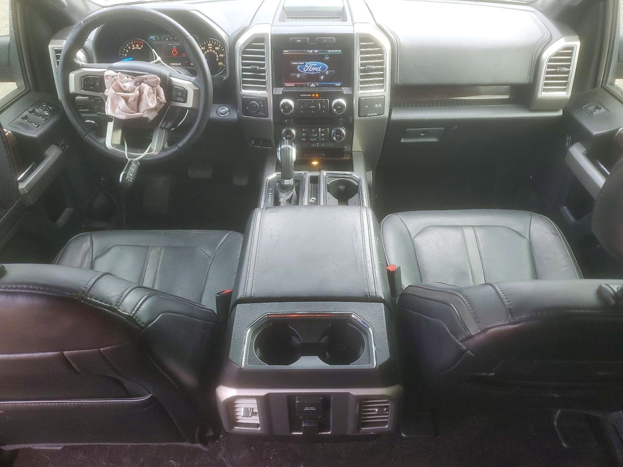 2015 Ford F150 Supercrew Gray vin: 1FTEW1CF8FFC46732