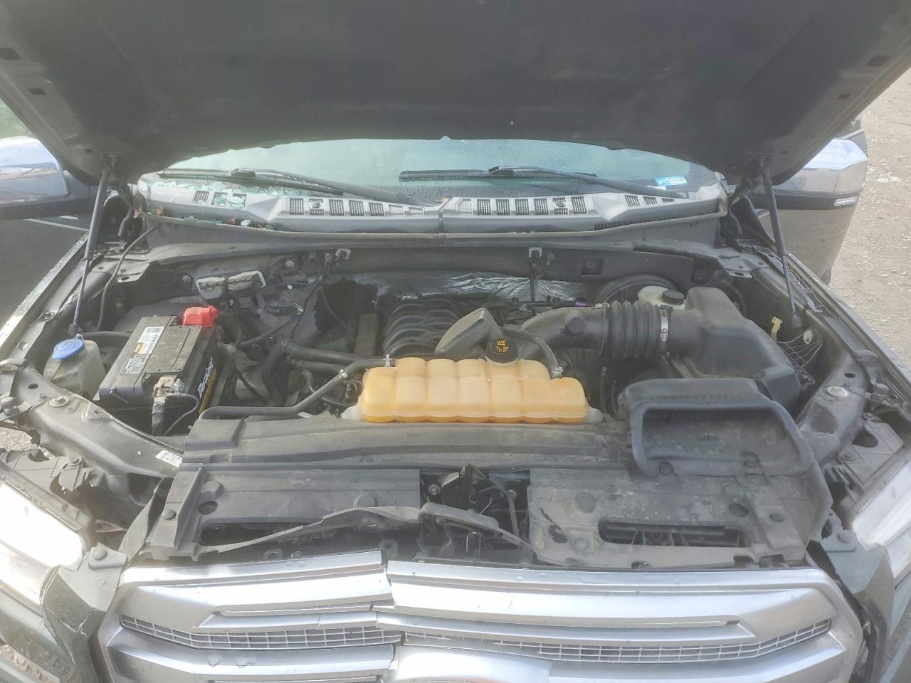 2015 Ford F150 Supercrew Gray vin: 1FTEW1CF8FFC46732