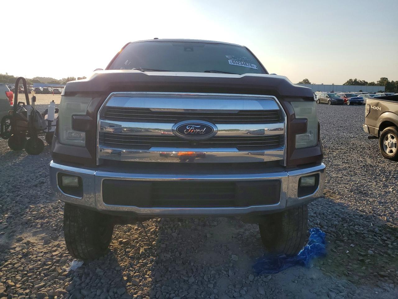 2015 Ford F150 Supercrew Burgundy vin: 1FTEW1CF8FFC70786