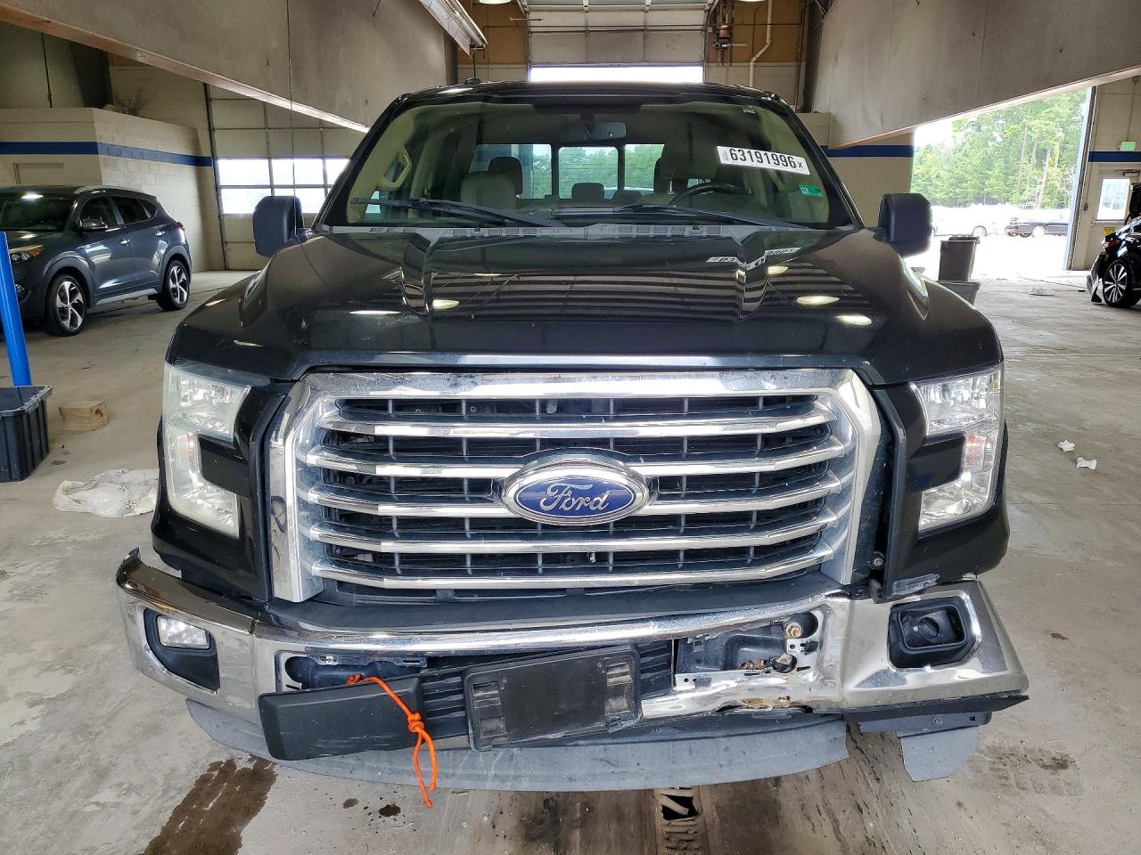 2015 Ford F150 Supercrew Black vin: 1FTEW1CF8FFC88009