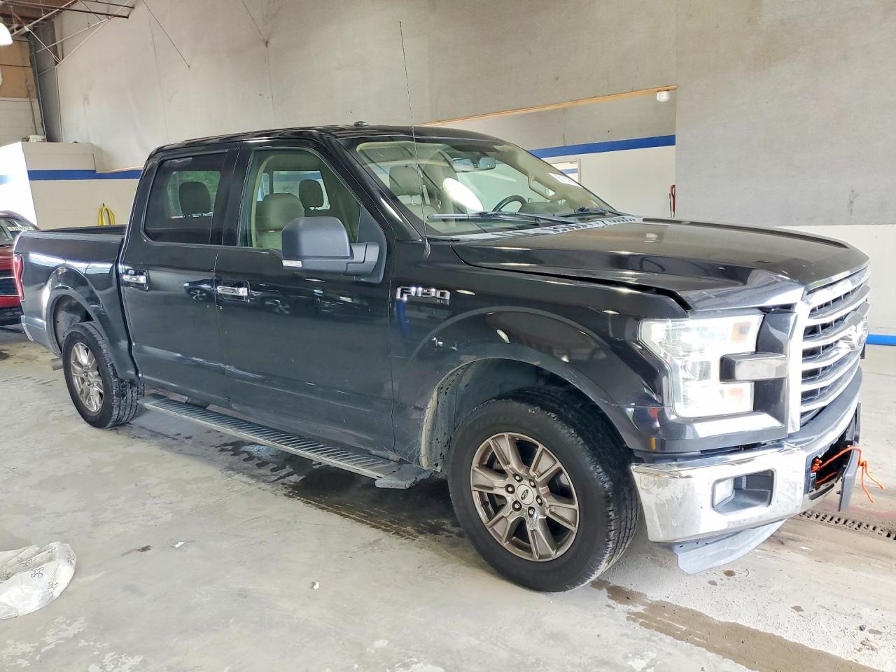 2015 Ford F150 Supercrew Black vin: 1FTEW1CF8FFC88009