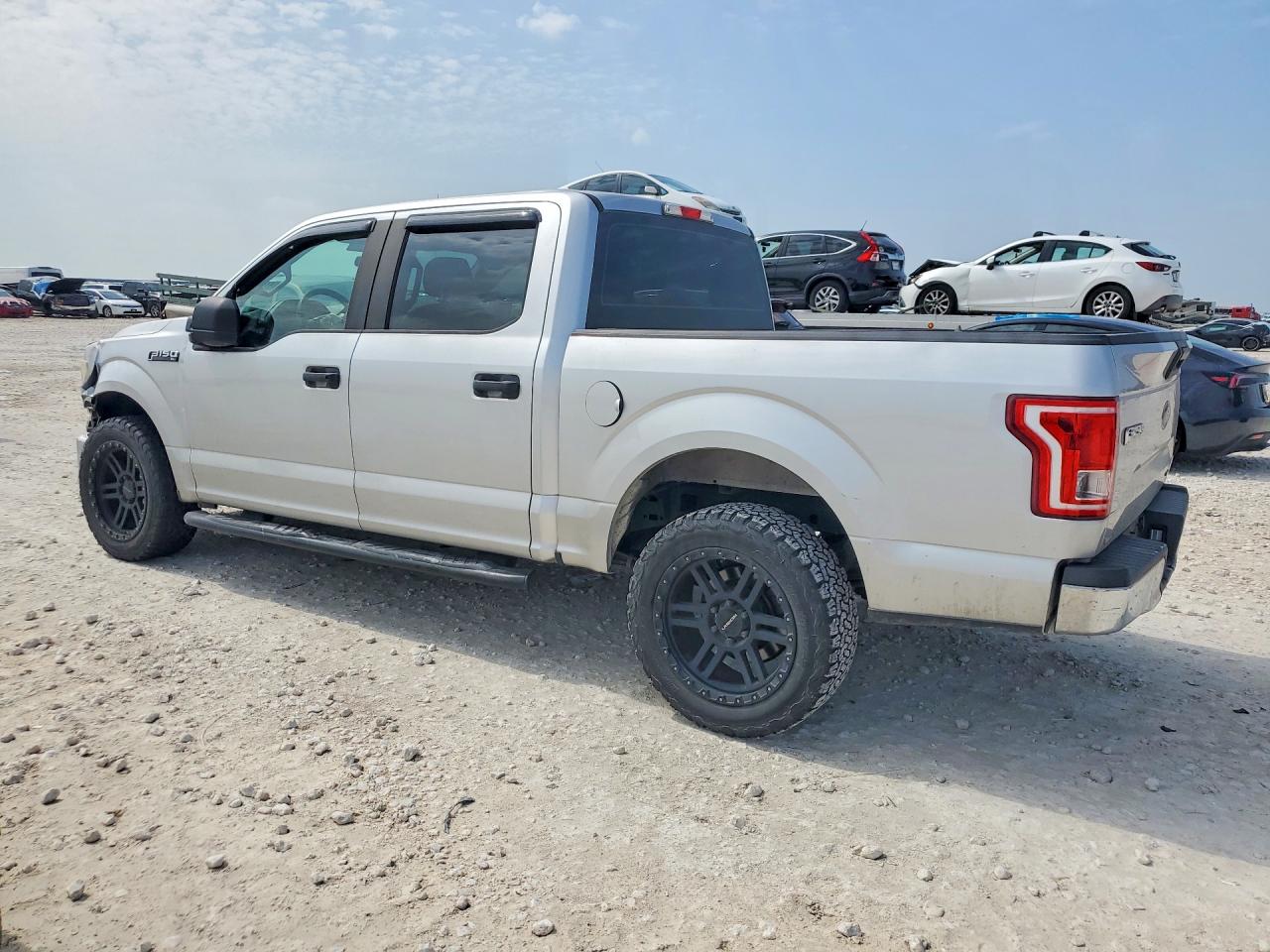 2015 Ford F150 Supercrew Silver vin: 1FTEW1CF8FKE06308
