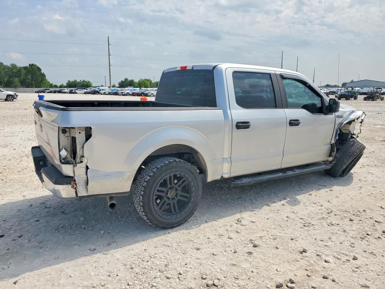 2015 Ford F150 Supercrew Silver vin: 1FTEW1CF8FKE06308