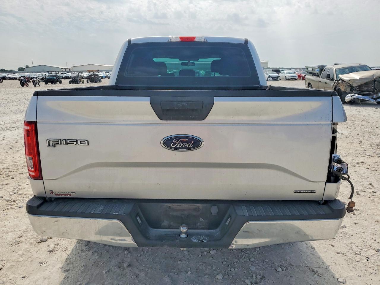 2015 Ford F150 Supercrew Silver vin: 1FTEW1CF8FKE06308