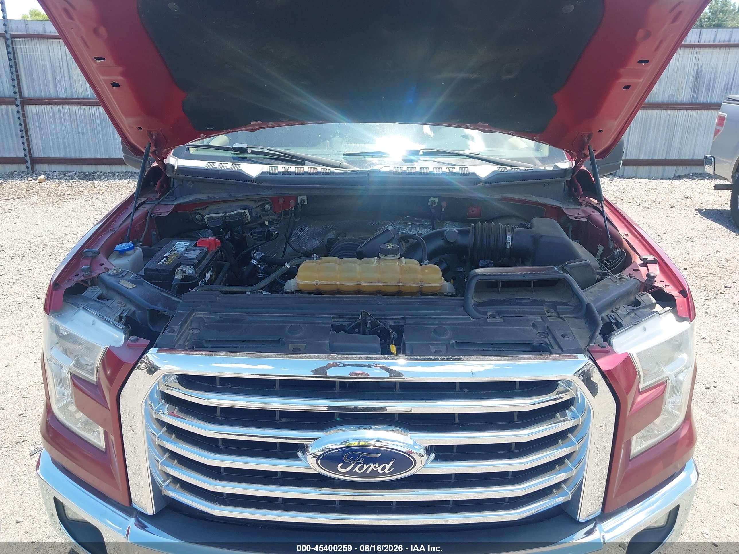 2015 Ford F-150 King Ranch/lariat/platinum/xl/xlt Maroon vin: 1FTEW1CF9FFA37578