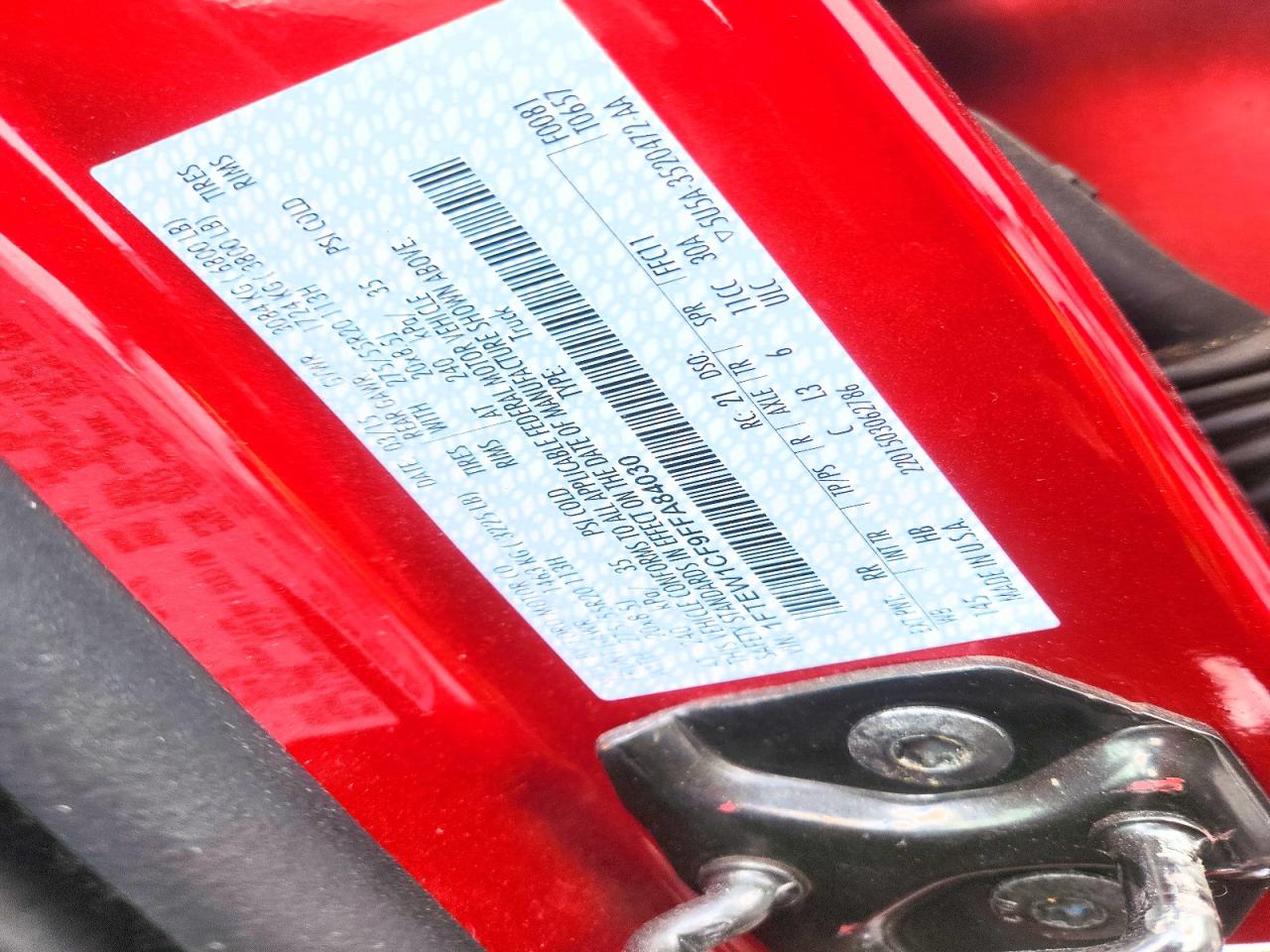 2015 Ford F150 Supercrew Red vin: 1FTEW1CF9FFA84030