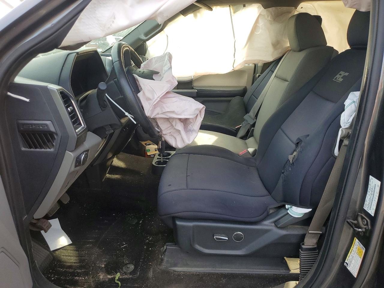 2015 Ford F150 Supercrew Gray vin: 1FTEW1CF9FFB28799