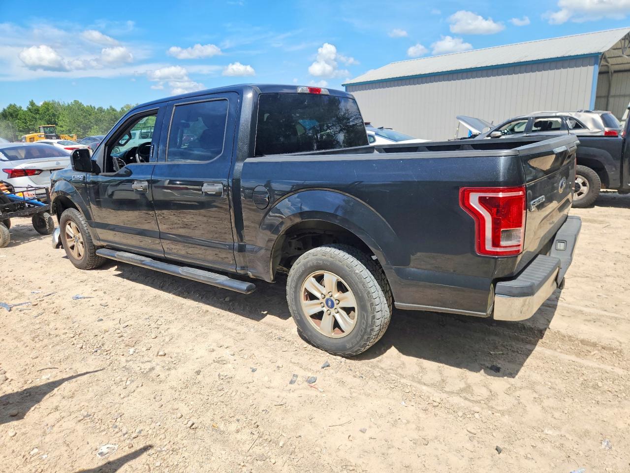 2015 Ford F150 Supercrew Черный vin: 1FTEW1CF9FFB91935