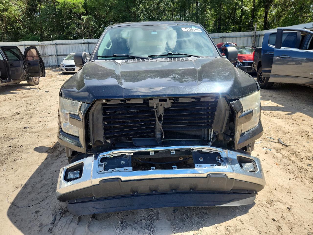 2015 Ford F150 Supercrew Черный vin: 1FTEW1CF9FFB91935