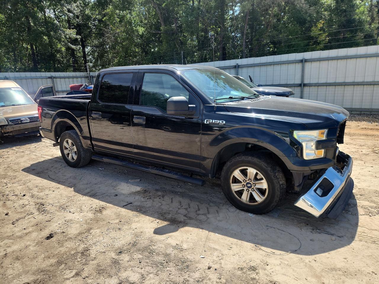 2015 Ford F150 Supercrew Черный vin: 1FTEW1CF9FFB91935