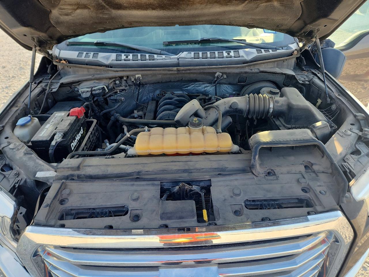 2015 Ford F150 Supercrew Brown vin: 1FTEW1CF9FKD56955