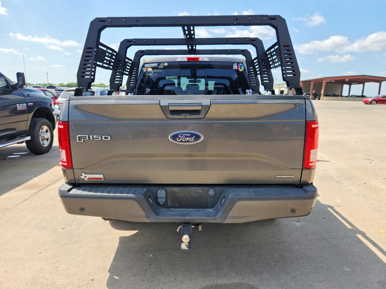 2015 Ford F150 Supercrew Gray vin: 1FTEW1CF9FKE82300