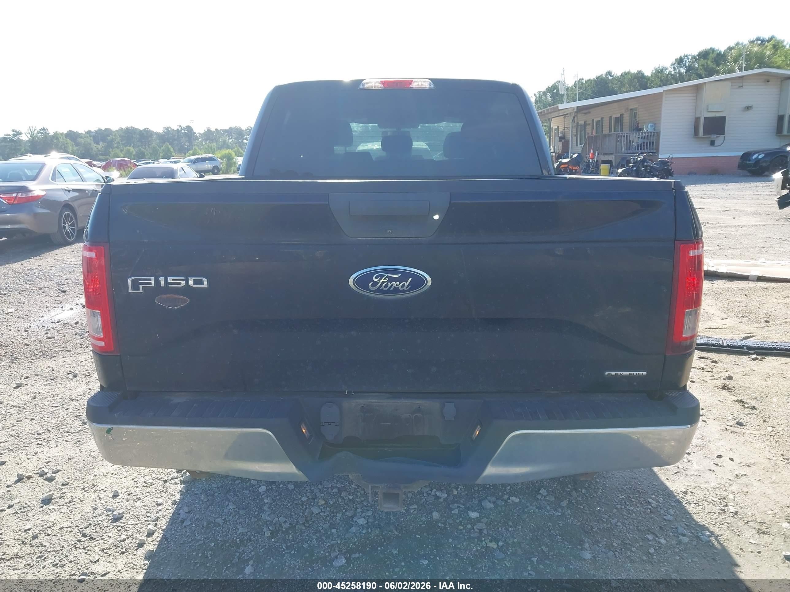 2016 Ford F-150 Xlt Black vin: 1FTEW1CF9GFD31368