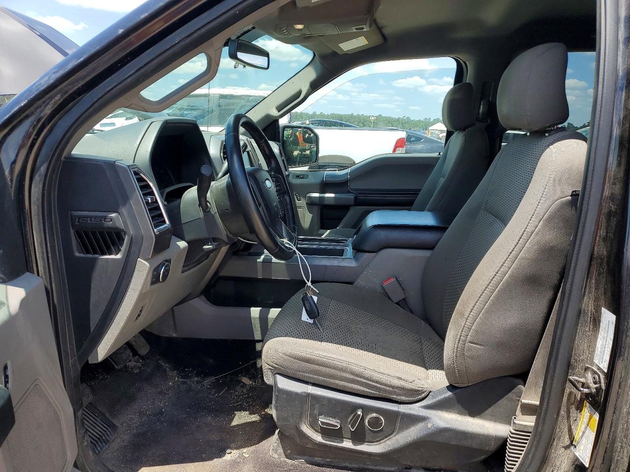 2015 Ford F150 Supercrew Black vin: 1FTEW1CFXFKF15224