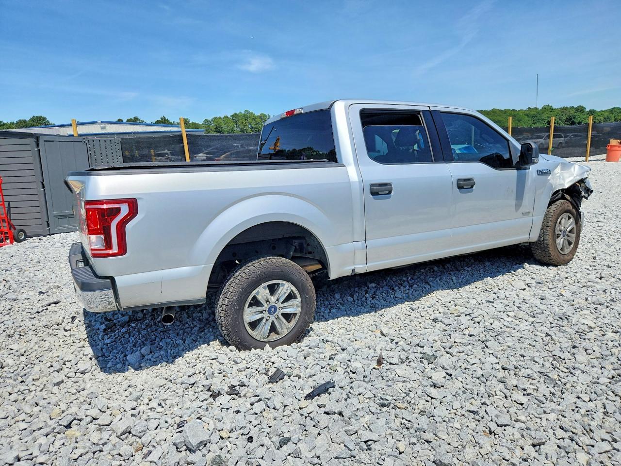 2015 Ford F150 Supercrew Silver vin: 1FTEW1CG0FKD24730
