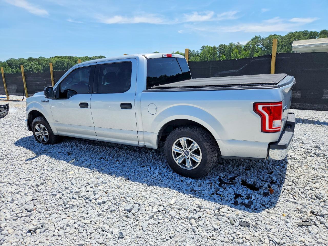 2015 Ford F150 Supercrew Silver vin: 1FTEW1CG0FKD24730