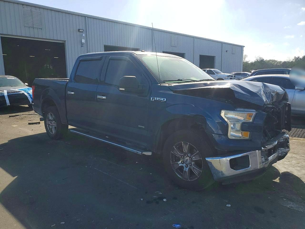 2015 Ford F150 Supercrew Blue vin: 1FTEW1CG0FKE59738