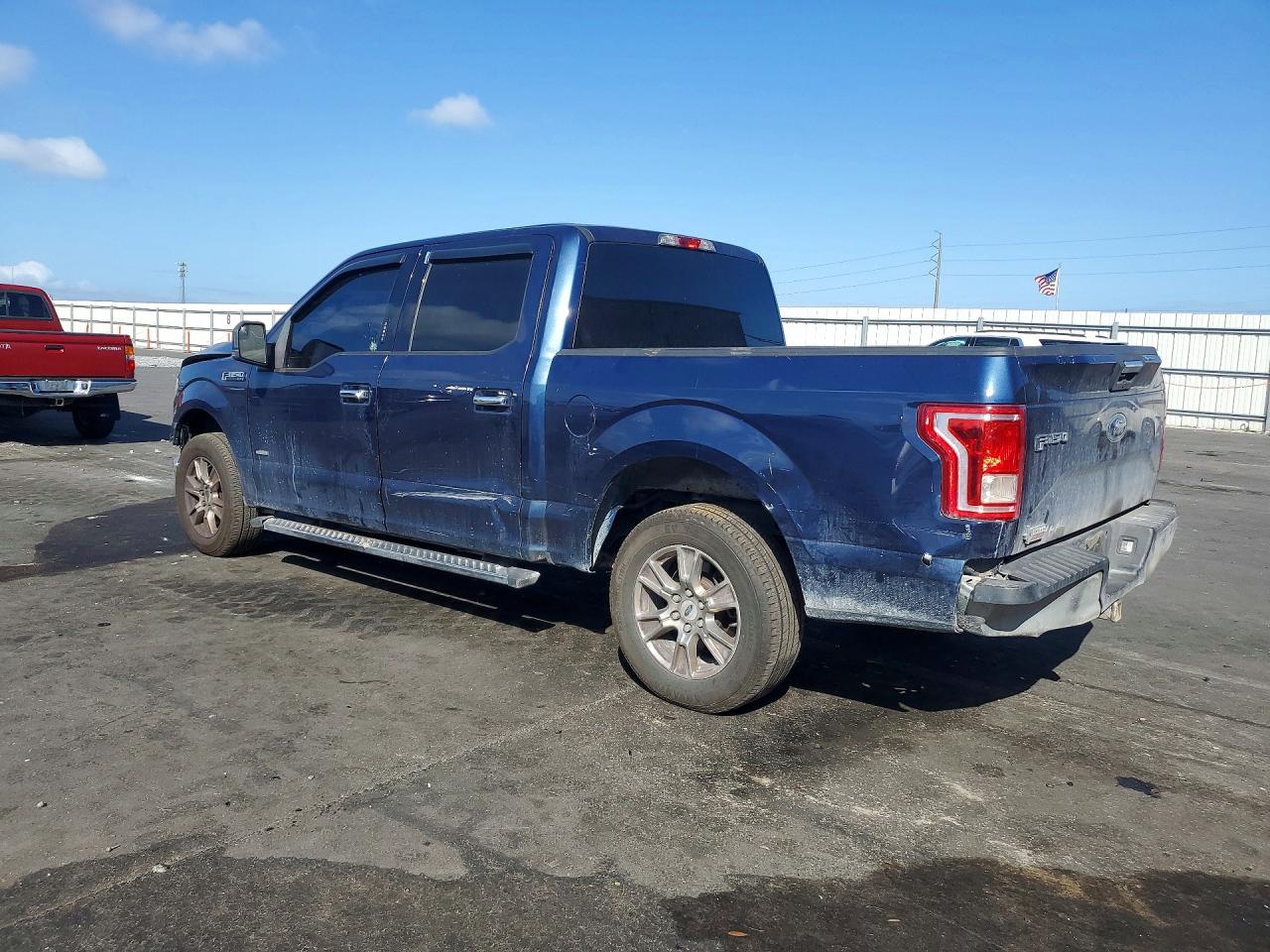 2015 Ford F150 Supercrew Blue vin: 1FTEW1CG0FKE59738