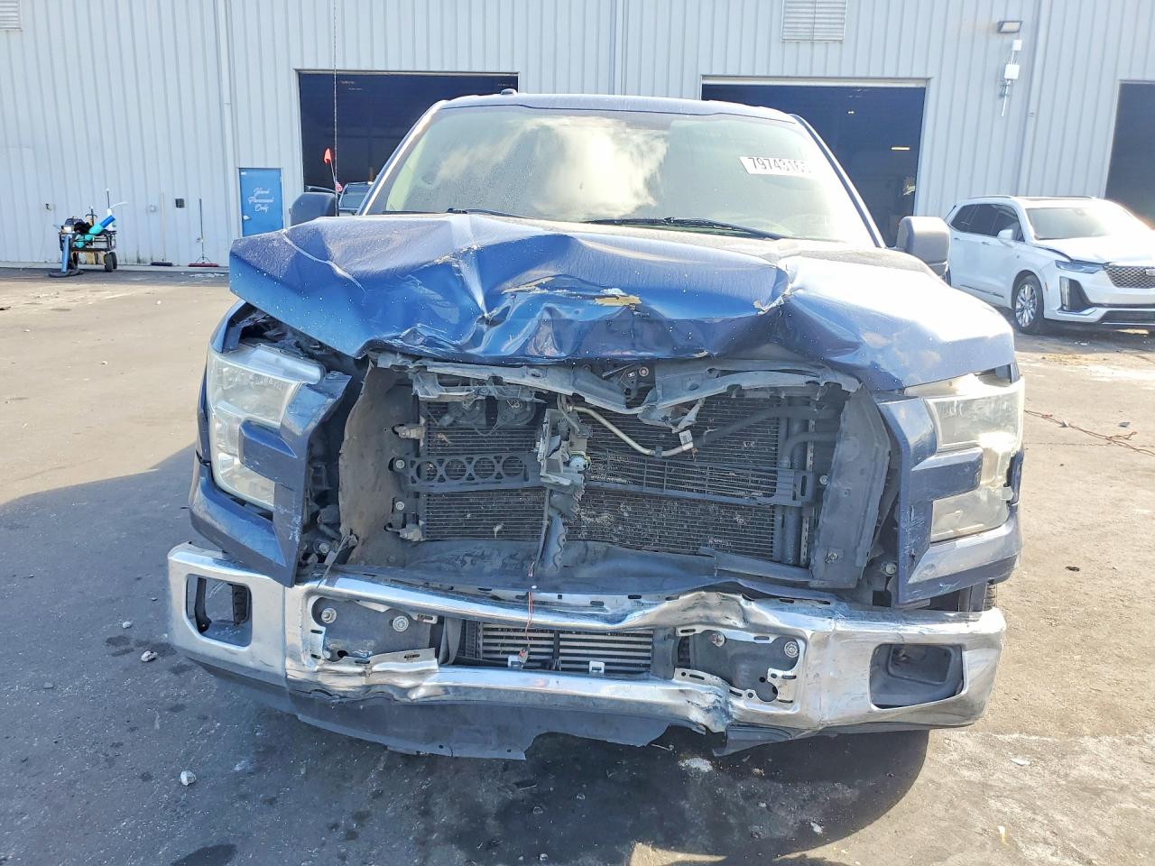 2015 Ford F150 Supercrew Blue vin: 1FTEW1CG0FKE59738