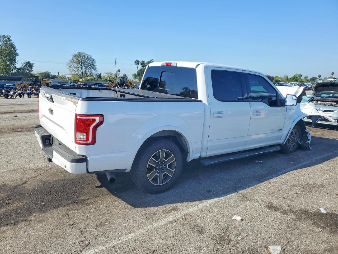 2016 Ford F150 Supercrew White vin: 1FTEW1CG0GKF52082