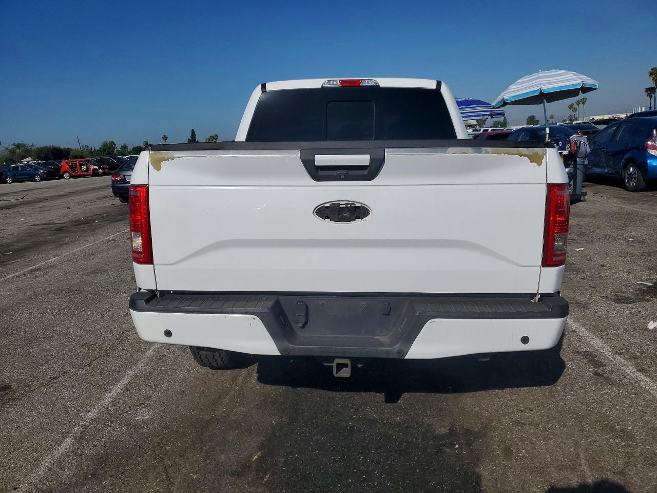 2016 Ford F150 Supercrew White vin: 1FTEW1CG0GKF52082