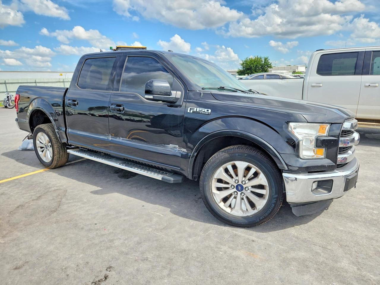 2015 Ford F150 Supercrew Black vin: 1FTEW1CG1FKD34943