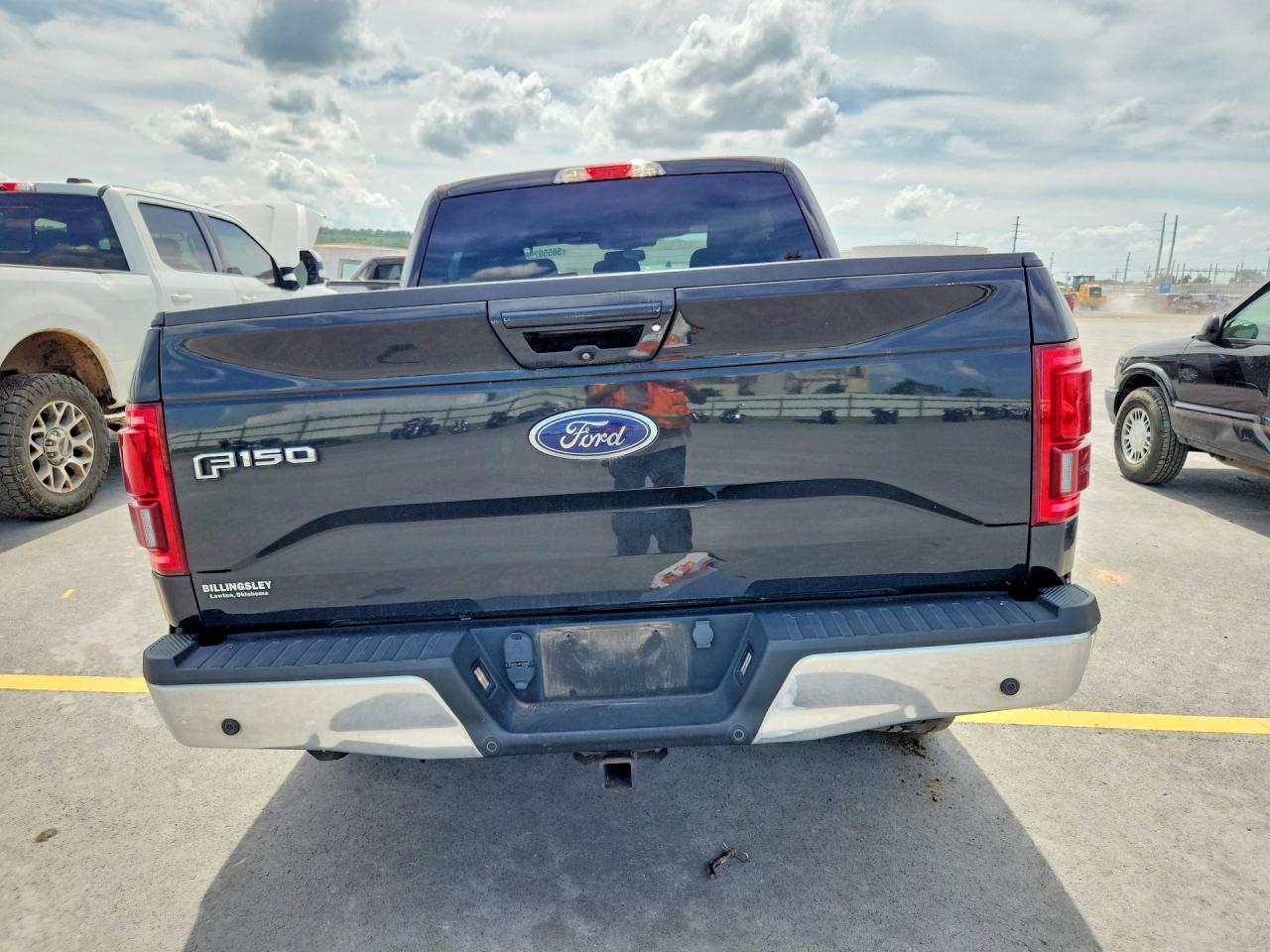 2015 Ford F150 Supercrew Black vin: 1FTEW1CG1FKD34943