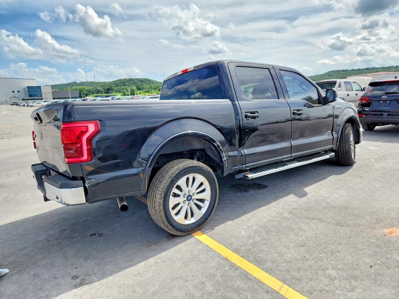 2015 Ford F150 Supercrew Black vin: 1FTEW1CG1FKD34943