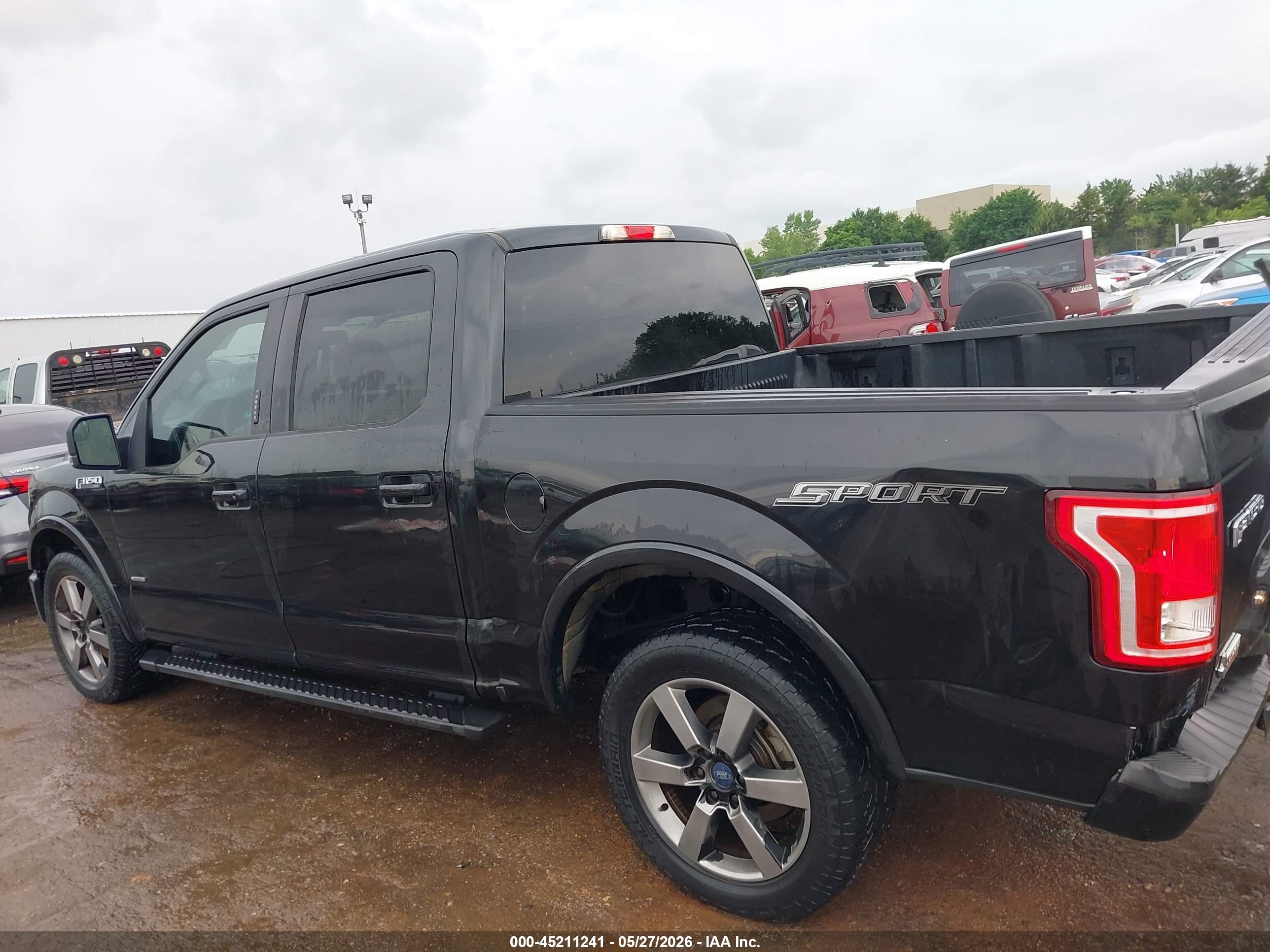 2015 Ford F-150 Xlt Черный vin: 1FTEW1CG1FKE29101