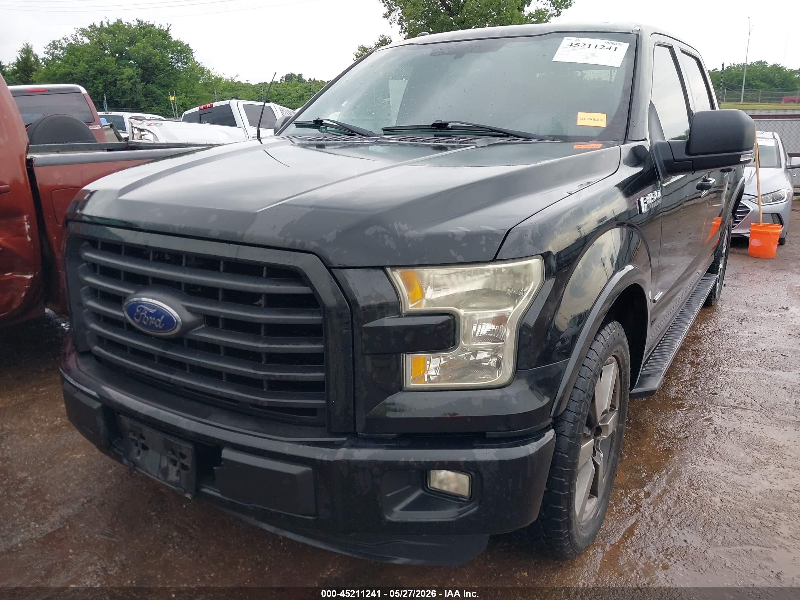 2015 Ford F-150 Xlt Черный vin: 1FTEW1CG1FKE29101