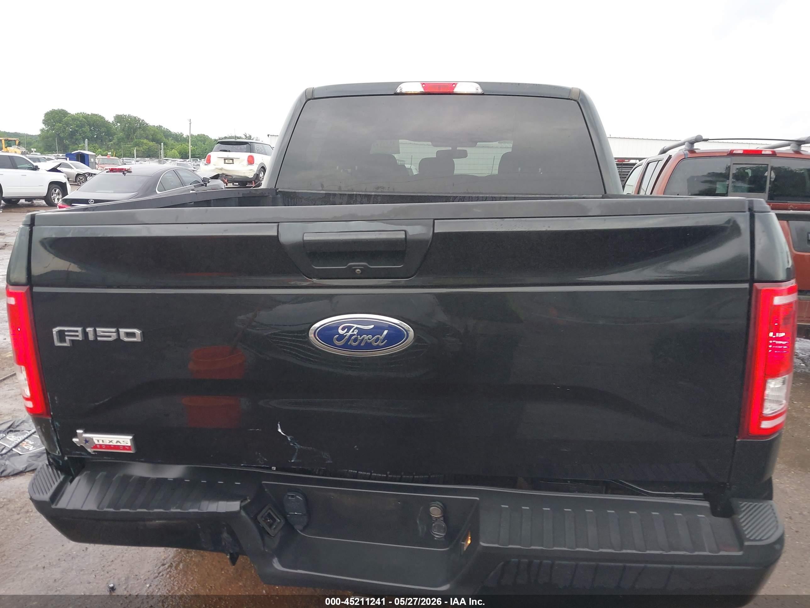 2015 Ford F-150 Xlt Черный vin: 1FTEW1CG1FKE29101