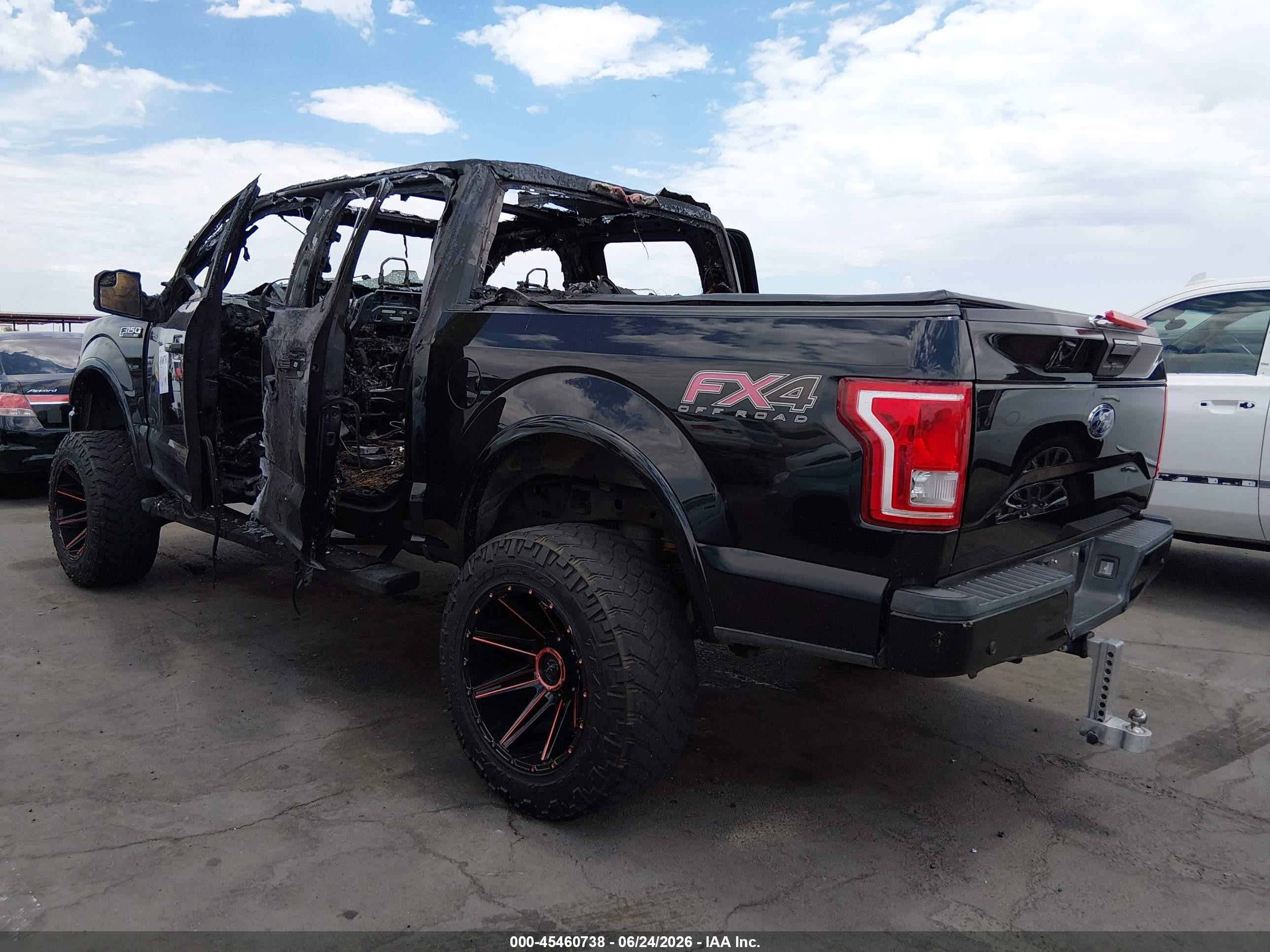 2015 Ford F-150 King Ranch/lariat/platinum/xl/xlt Black vin: 1FTEW1CG1FKE76791