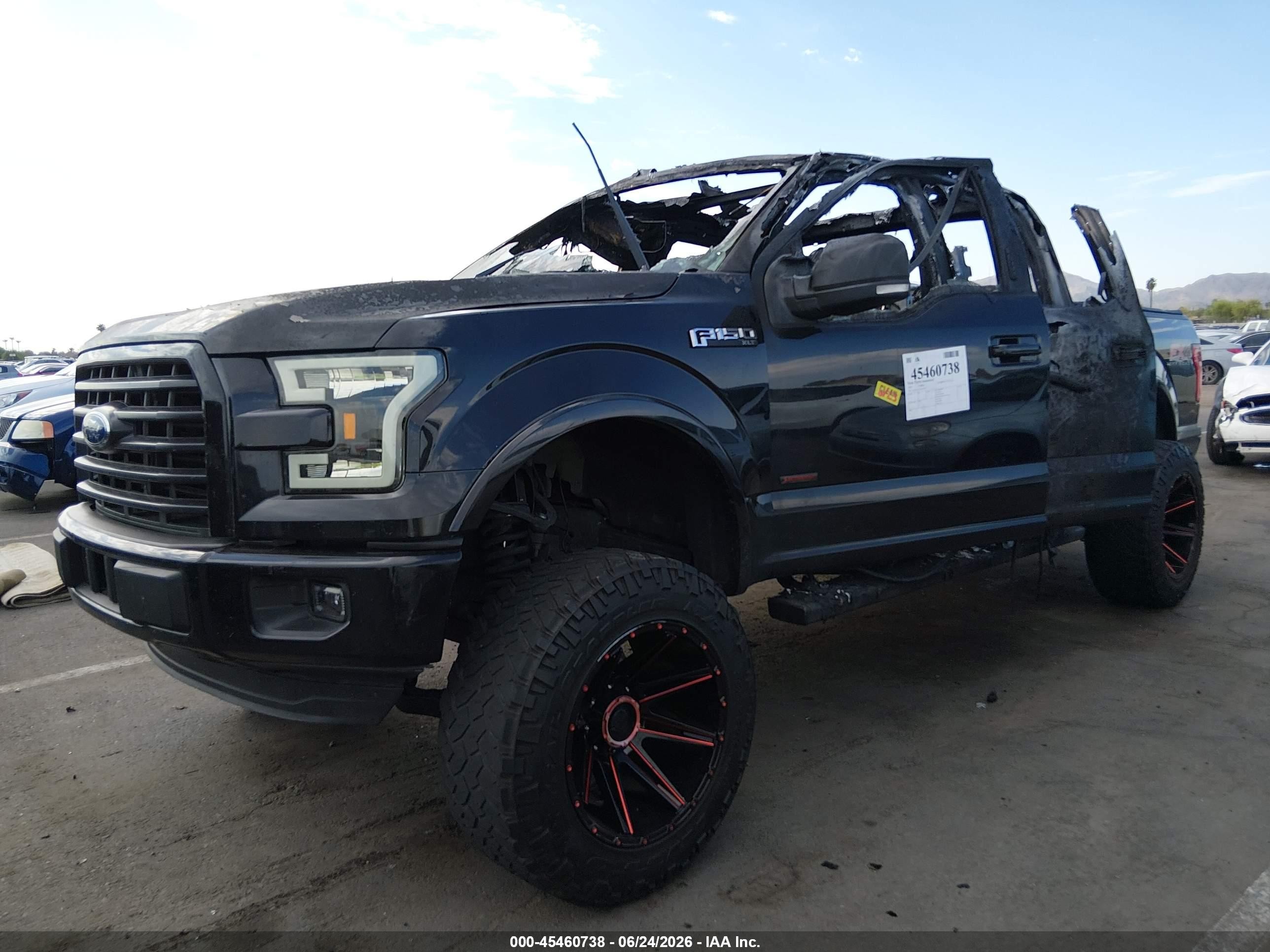 2015 Ford F-150 King Ranch/lariat/platinum/xl/xlt Black vin: 1FTEW1CG1FKE76791