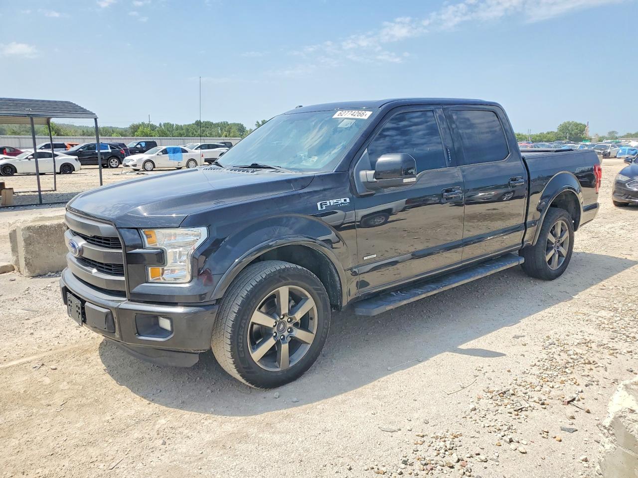 2015 Ford F150 Supercrew Black vin: 1FTEW1CG1FKF01737