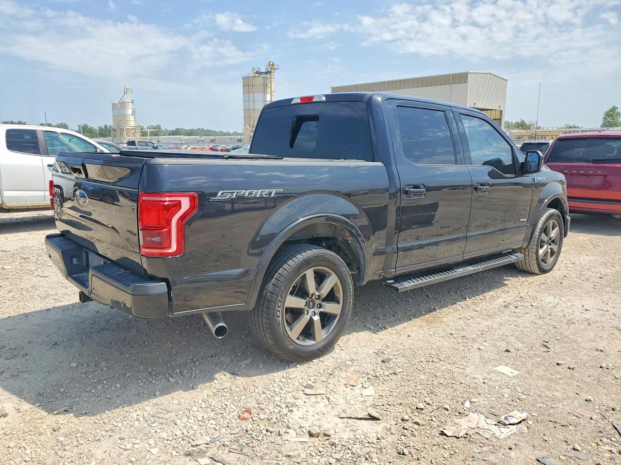 2015 Ford F150 Supercrew Black vin: 1FTEW1CG1FKF01737