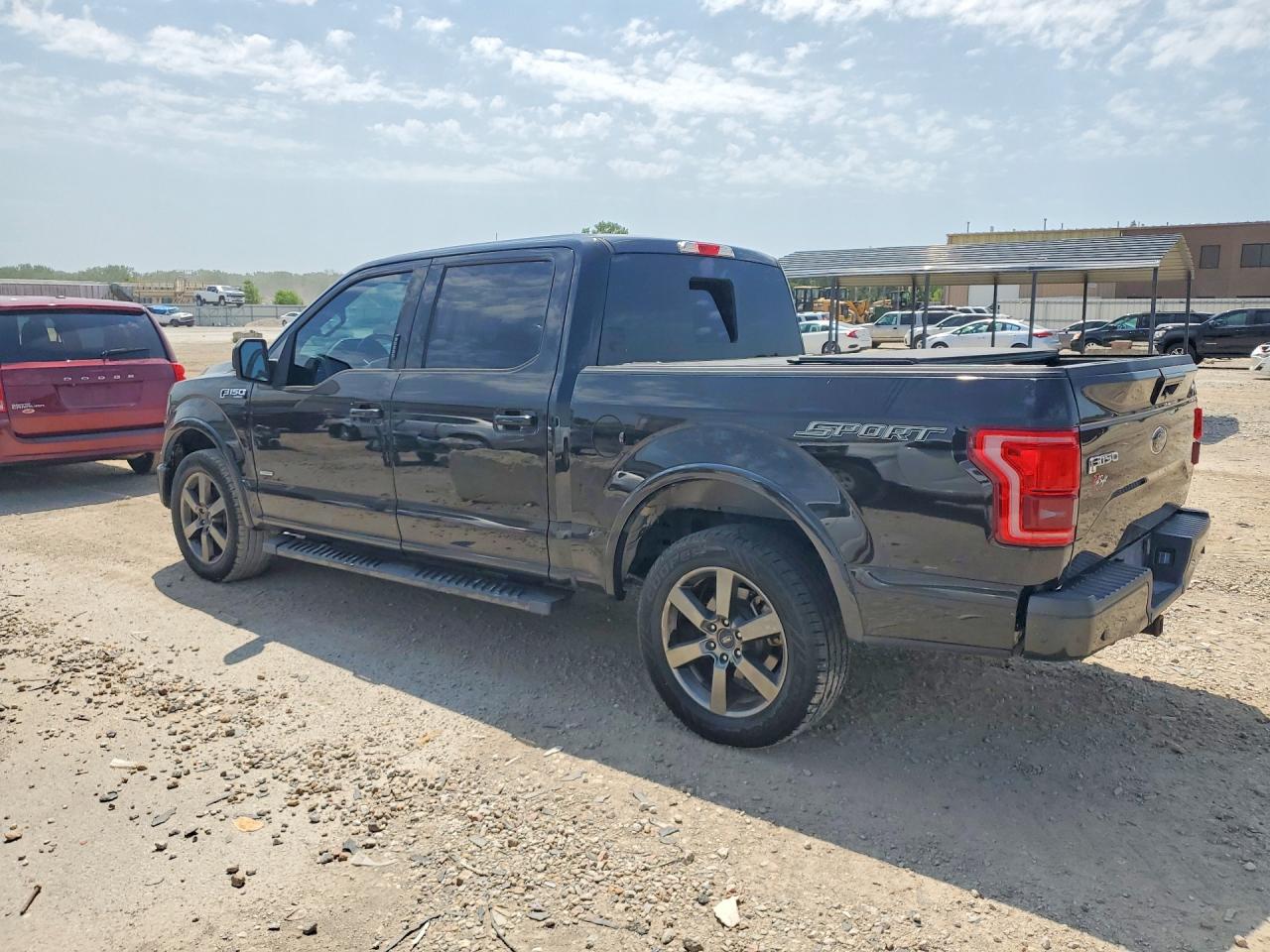 2015 Ford F150 Supercrew Black vin: 1FTEW1CG1FKF01737