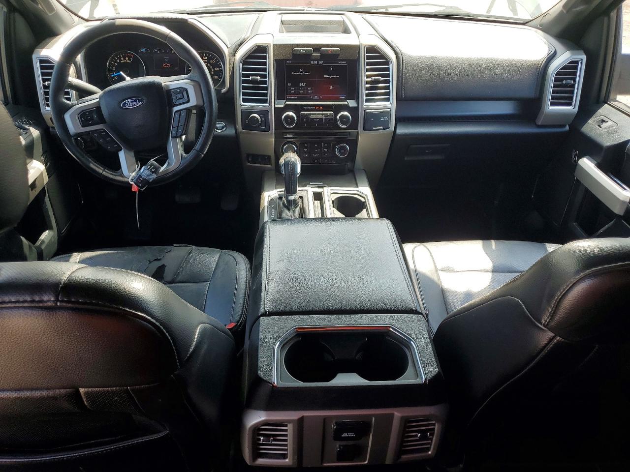 2015 Ford F150 Supercrew Black vin: 1FTEW1CG1FKF01737