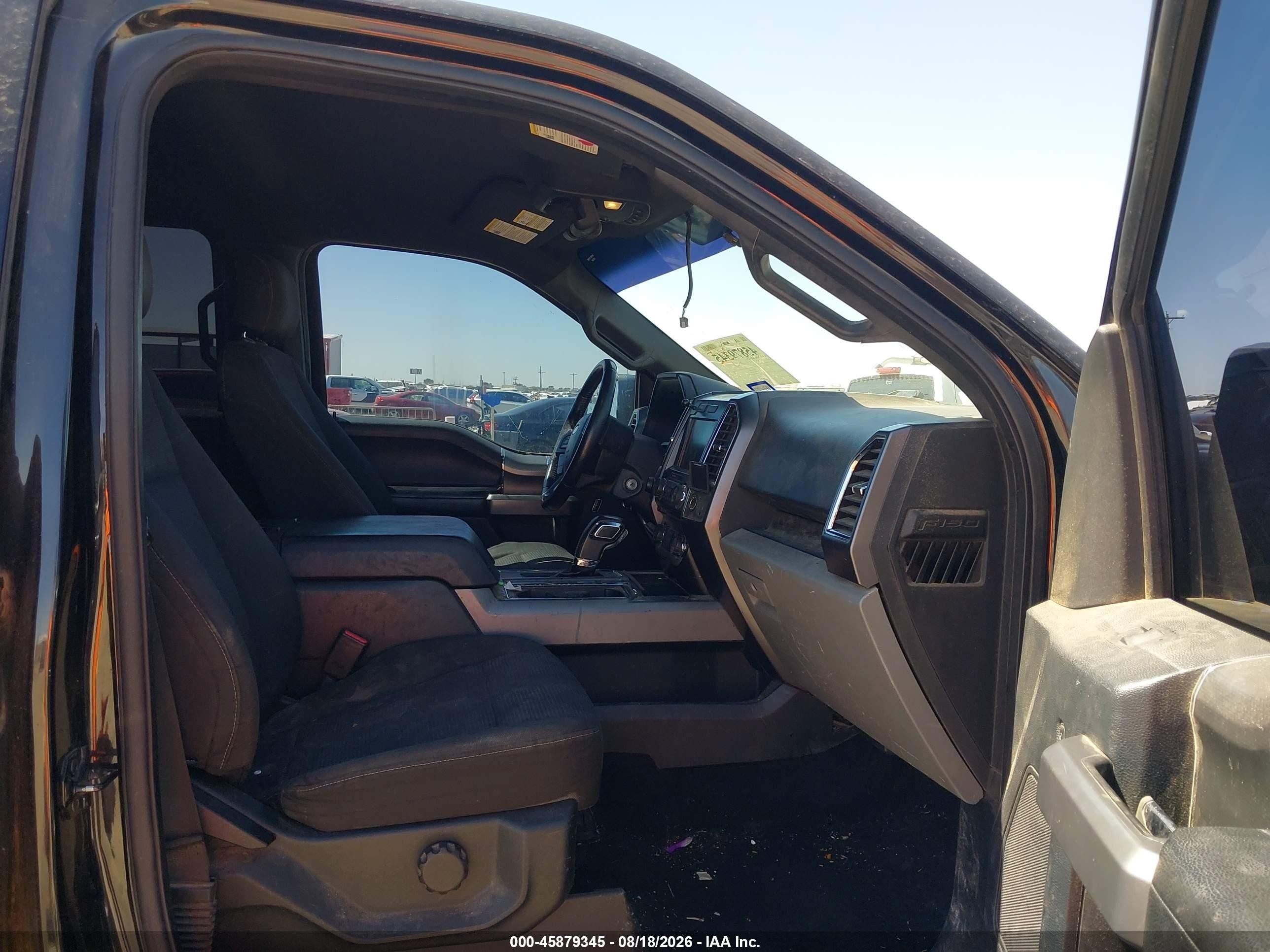 2015 Ford F150 Supercrew Black vin: 1FTEW1CG2FKD65537