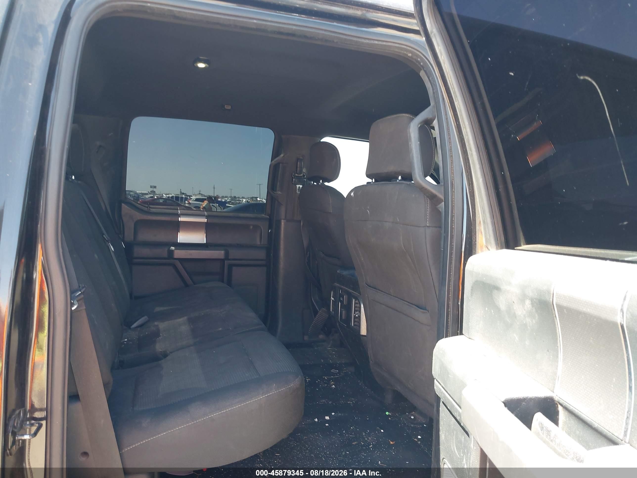 2015 Ford F150 Supercrew Black vin: 1FTEW1CG2FKD65537