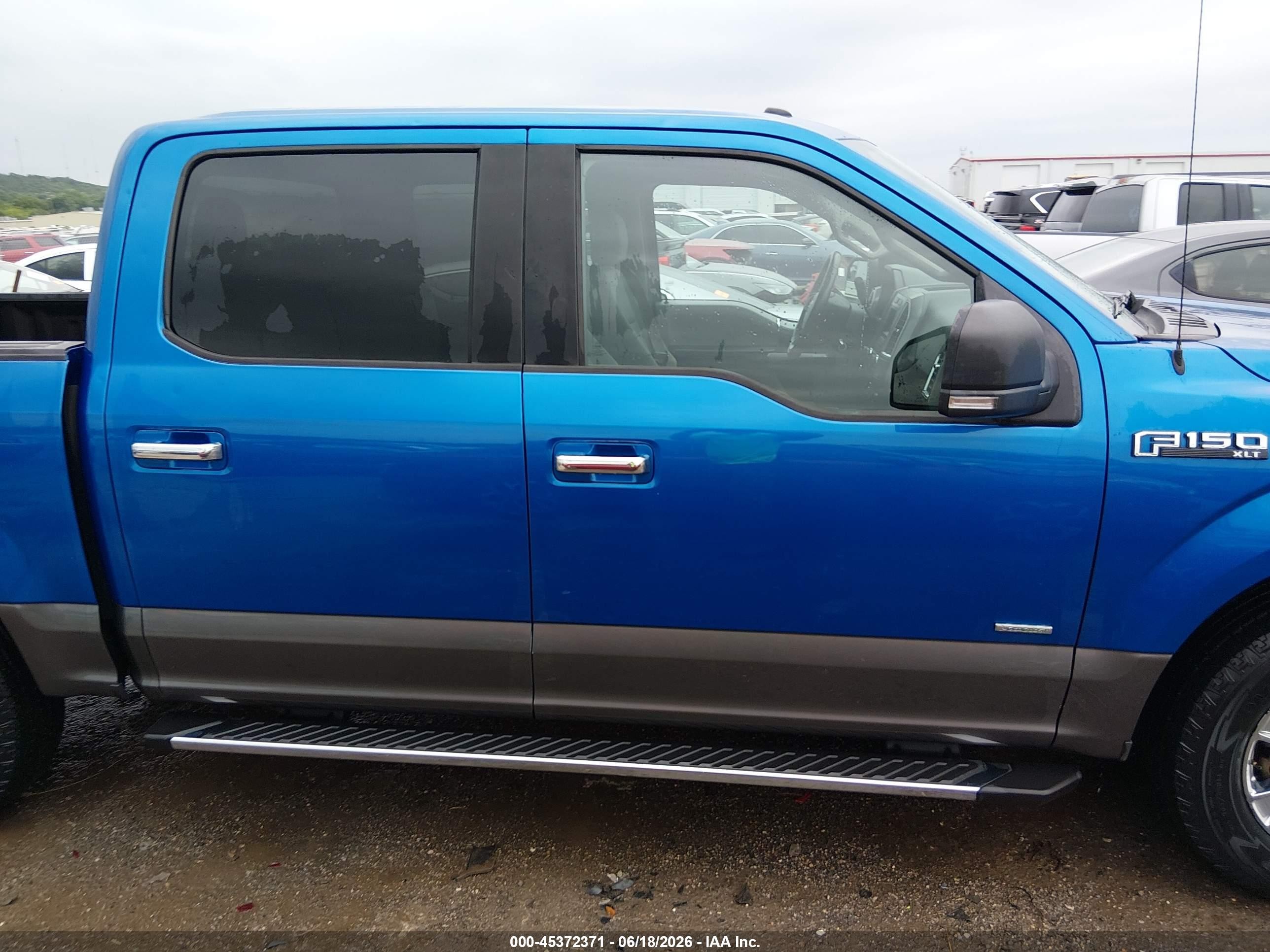2015 Ford F-150 King Ranch/lariat/platinum/xl/xlt Blue vin: 1FTEW1CG3FKD78779