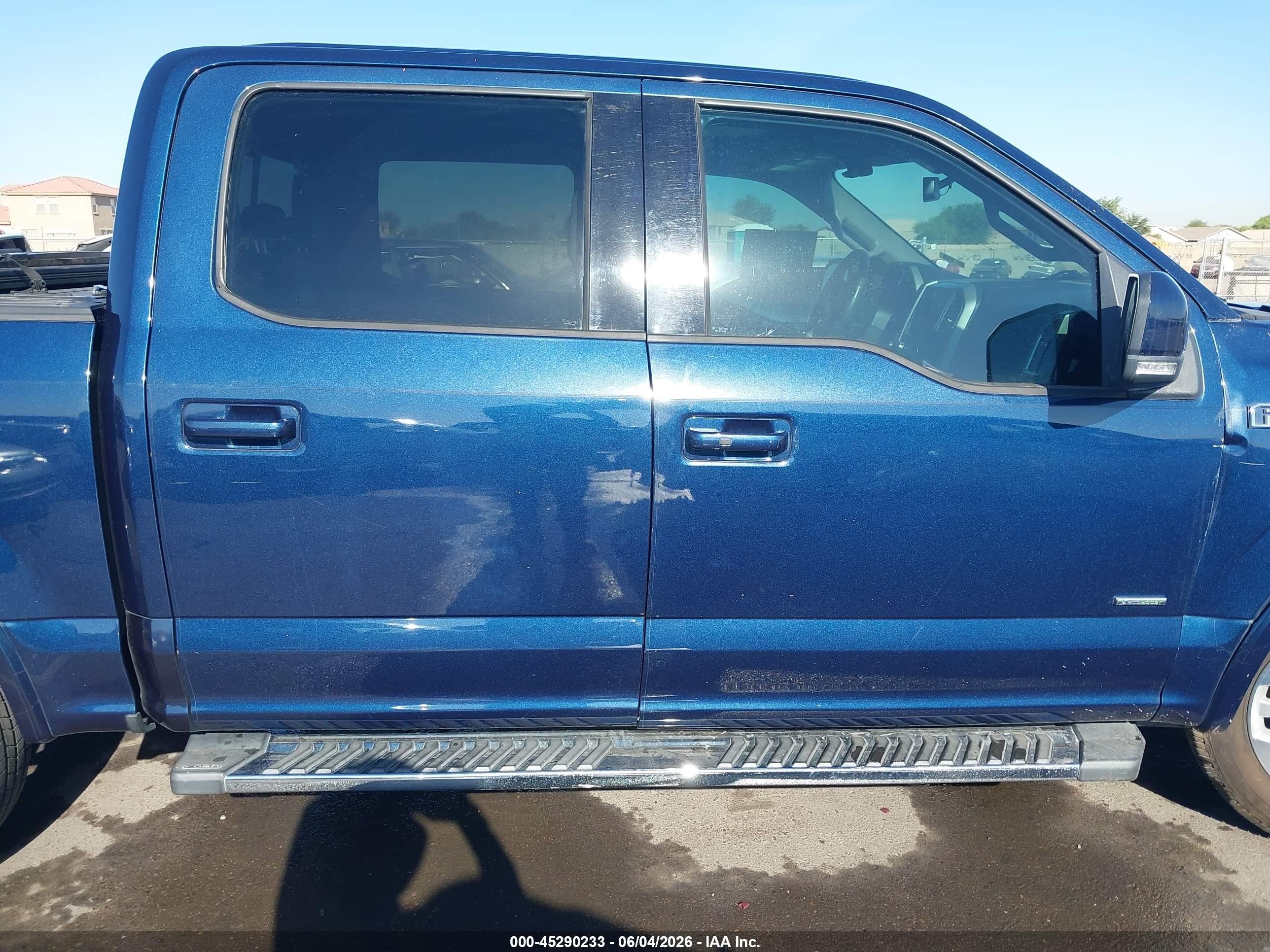 2016 Ford F-150 Lariat Синий vin: 1FTEW1CG3GKF71256