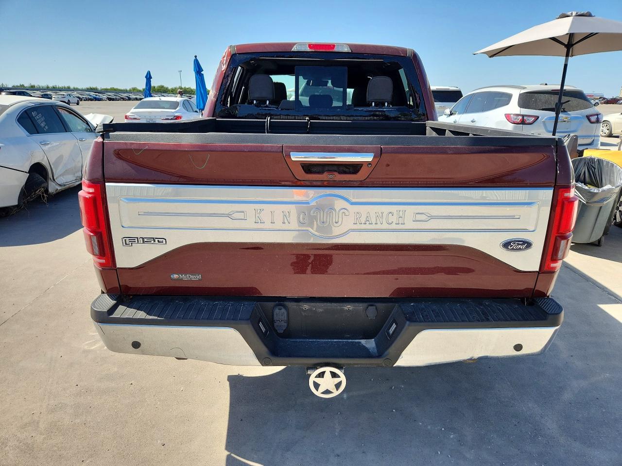 2015 Ford F150 Supercrew Brown vin: 1FTEW1CG4FFD07308