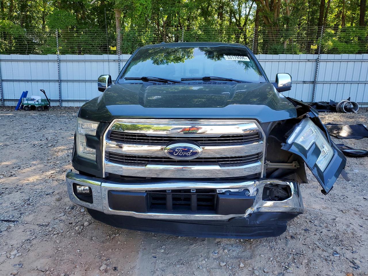 2015 Ford F150 Supercrew Gray vin: 1FTEW1CG5FFA01928