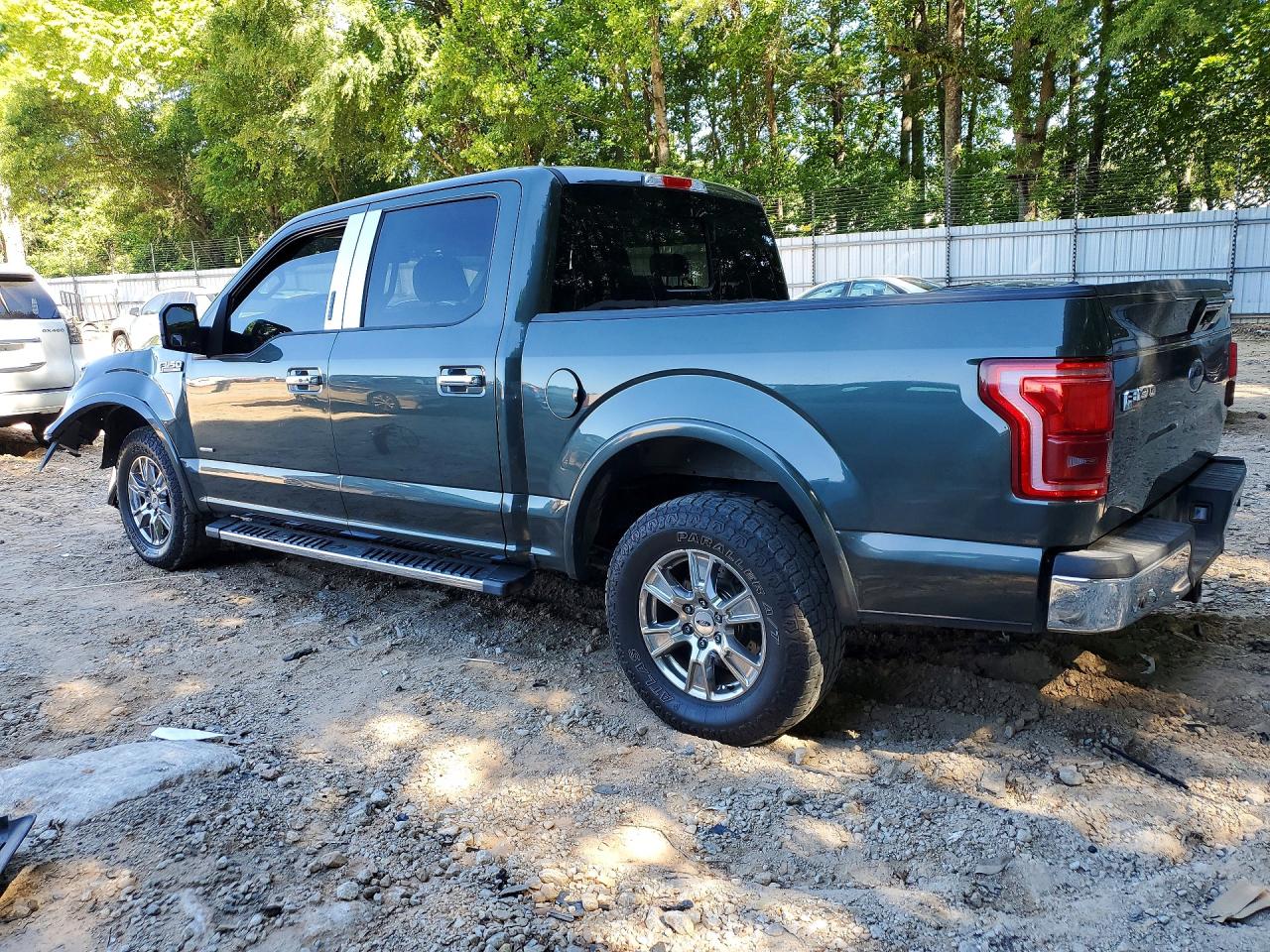 2015 Ford F150 Supercrew Gray vin: 1FTEW1CG5FFA01928