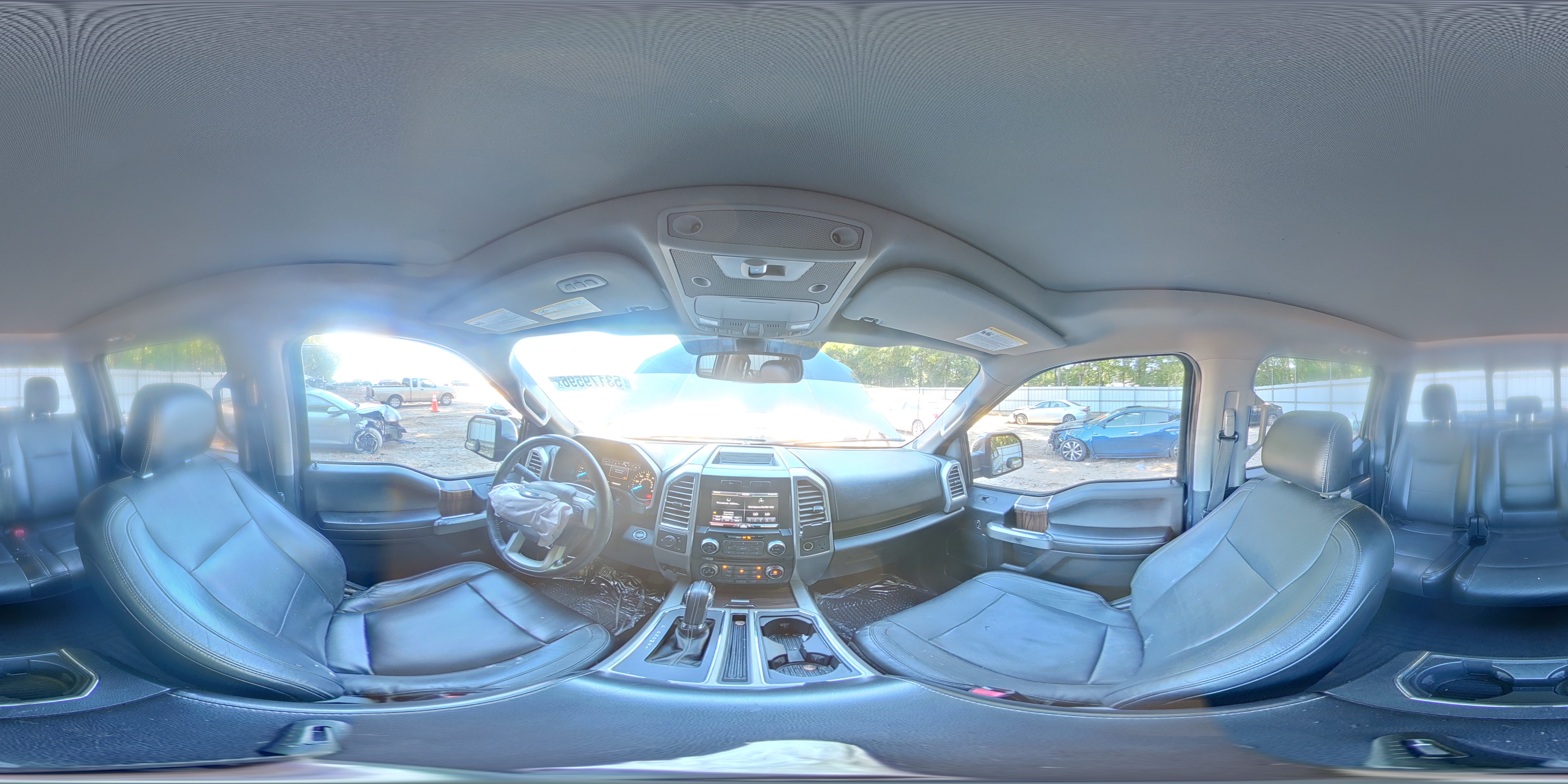 2015 Ford F150 Supercrew Gray vin: 1FTEW1CG5FFA01928
