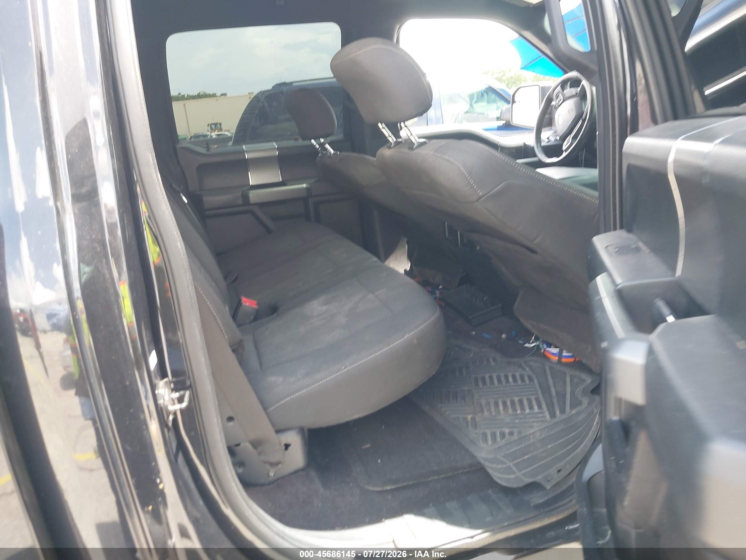 2015 Ford F-150 Xlt Black vin: 1FTEW1CG5FFC26916