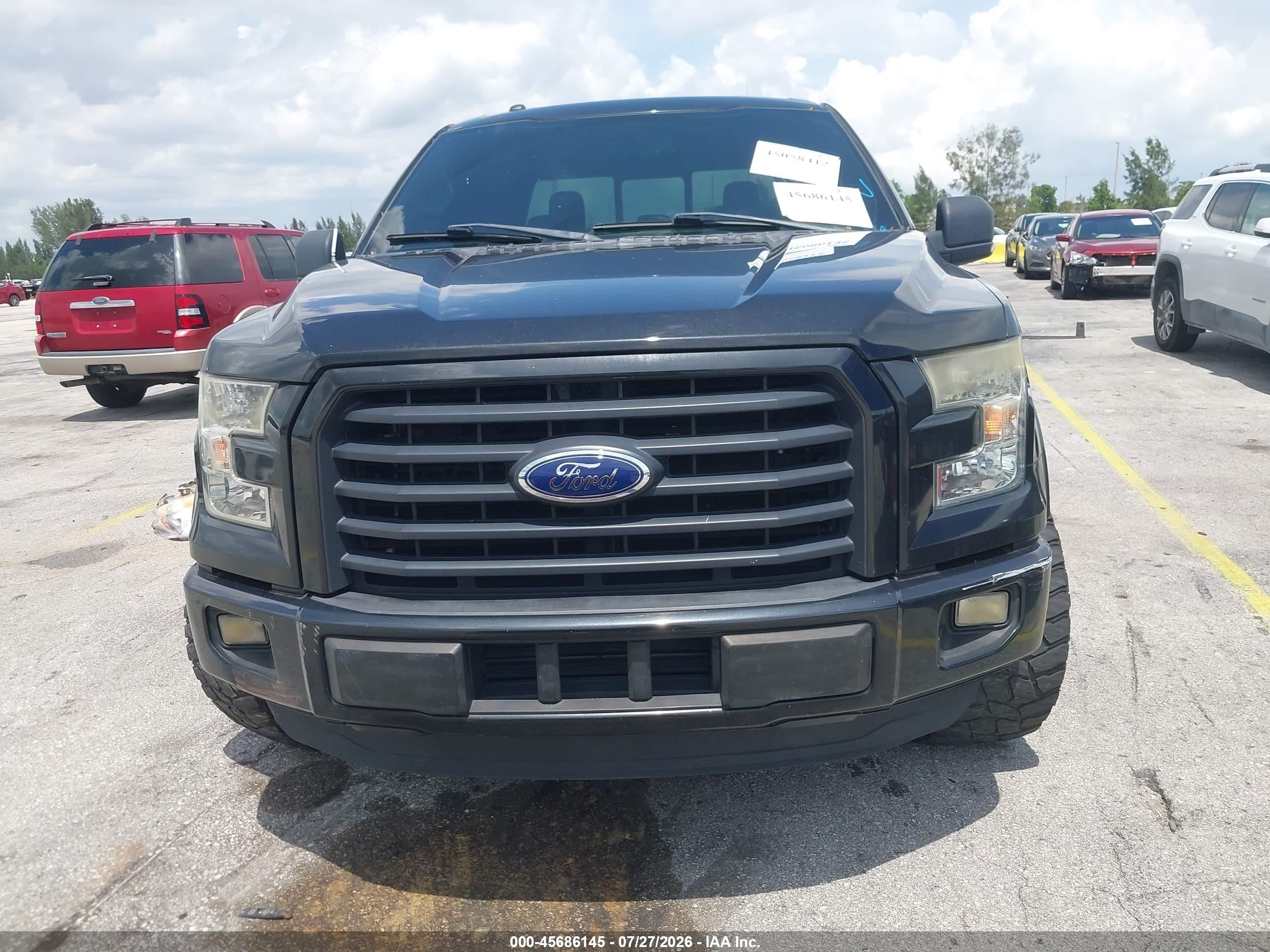 2015 Ford F-150 Xlt Black vin: 1FTEW1CG5FFC26916