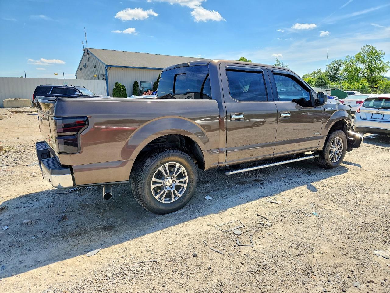 2015 Ford F150 Supercrew Коричневый vin: 1FTEW1CG5FKD86754