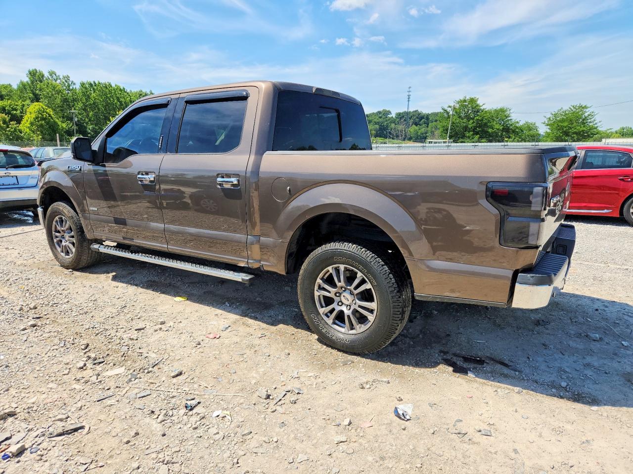 2015 Ford F150 Supercrew Коричневый vin: 1FTEW1CG5FKD86754